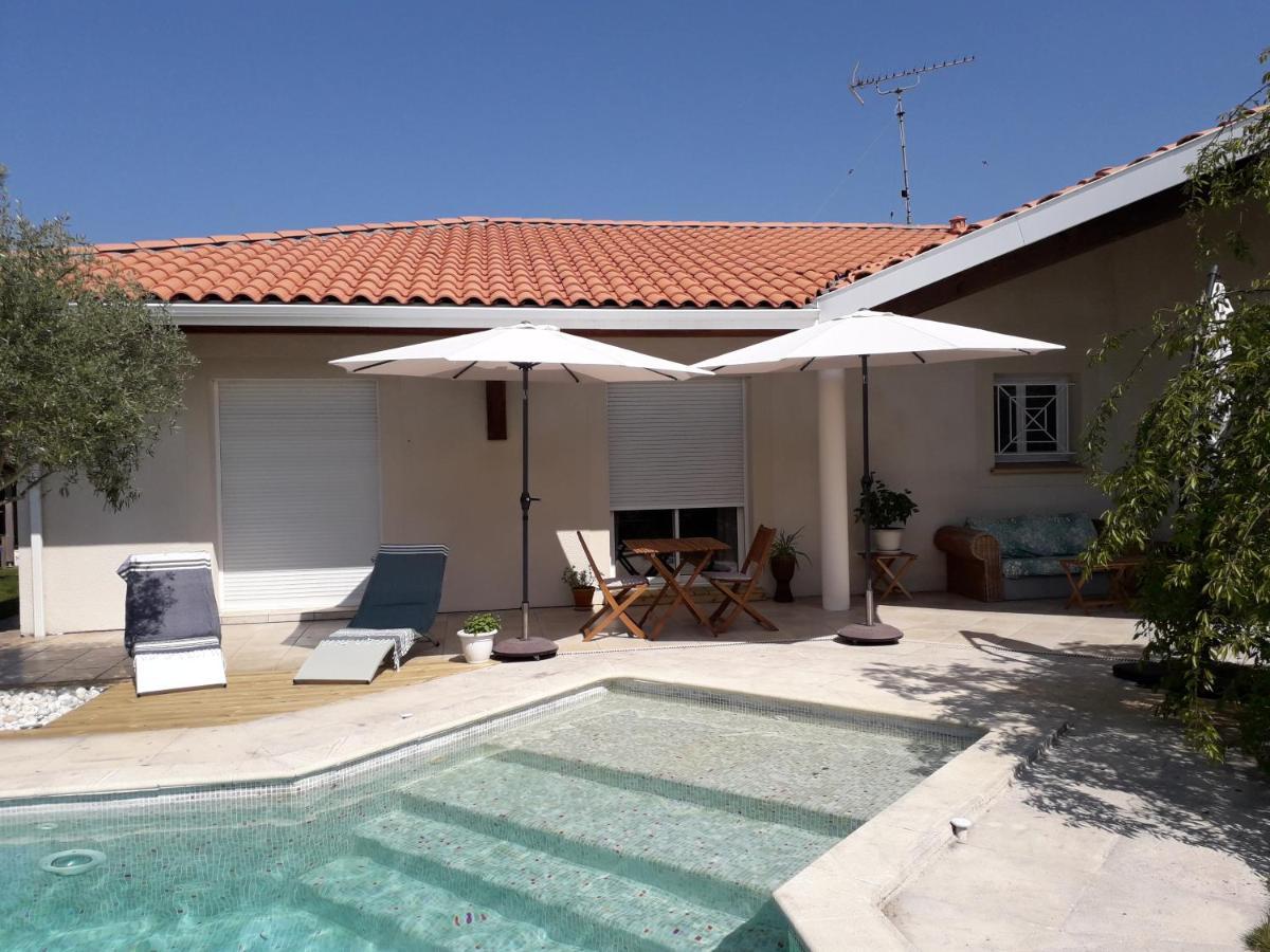 Bed and Breakfast Le Jardin De Nemo Biscarrosse Exteriér fotografie